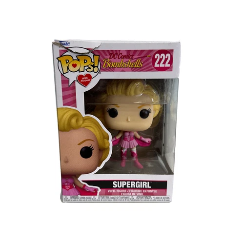 Funko Pops with Purpose DC Comics Bombshells 222 Supergirl NEW (Dent/rip on box)