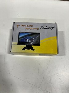 Padarsey 7" TFT HD LCD Monitor for Car Rearview Cameras
