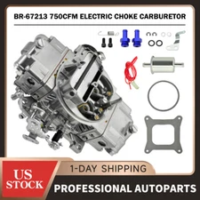 For Holley Quickfuel Brawler 750 CFM Double Pumper 4 Barrel Carburetor E-Choke