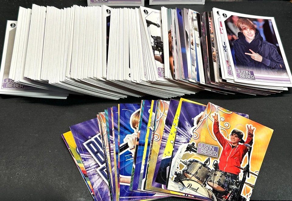 Justin Bieber 2010 Panini 1st Print Complete SET 150 Cards + 30 Stickers Drake - Image 3 of 4