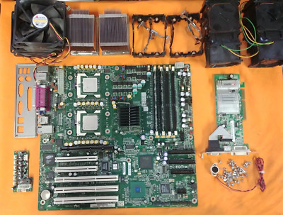 Intel SE7505VB2 Server Board Dual CPU and RAM - See Desc. (*)