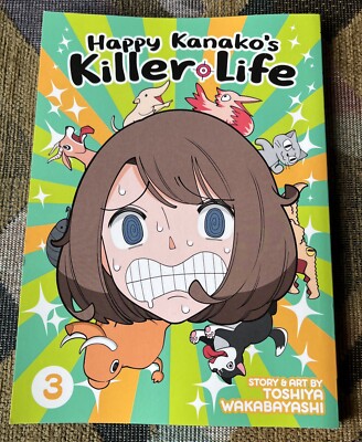 Happy Kanakos Killer Life Vol 3- Paperback Very Good Manga