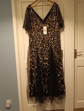 Ever Pretty Black And Gold Dress 3XL