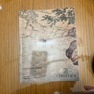 Christie's Modern Japanese Paintings New York 1992 Auction Catalog
