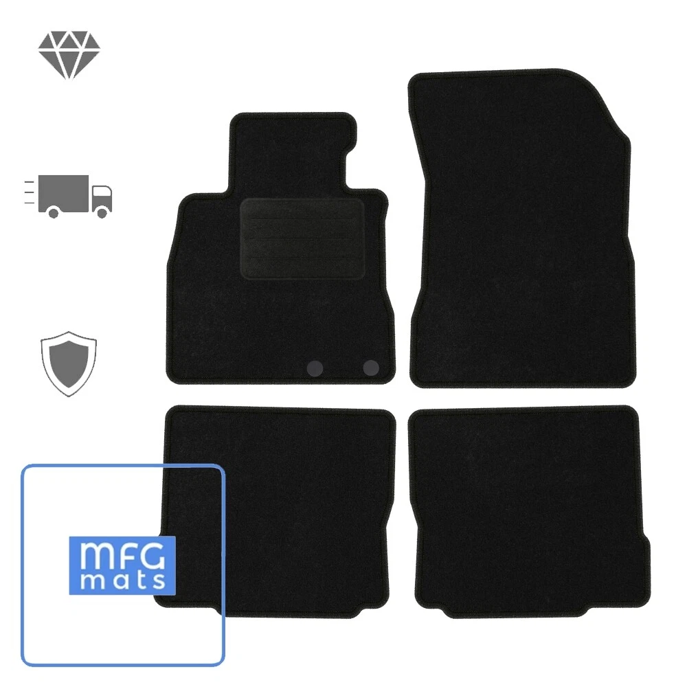 Tappetino Gomma Auto Per Nissan Note I (2006-2012) – Lato Conducente, Antiscivolo E Impermeabile - 2
