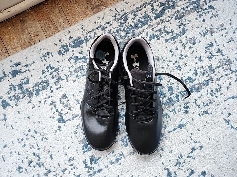 ¡Raro! Zapatos de fútbol interior Under Armour Magnetico Select talla 10 negros Foto 3 de 4