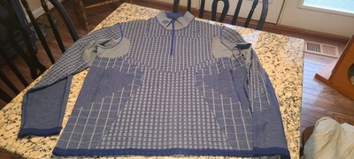 Mens Vintage Lowe Alpine seamless waffle fleece XXL perfect