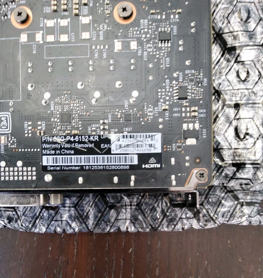 EVGA Geforce GTX 1050 (02G-P4-6150-KR) 2GB Graphics Card - Image 3 of 3