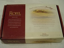 Rohl A2218LMAPC-2 Lombardia Widespread Bathroom Faucet W/ Lever Handles U spout