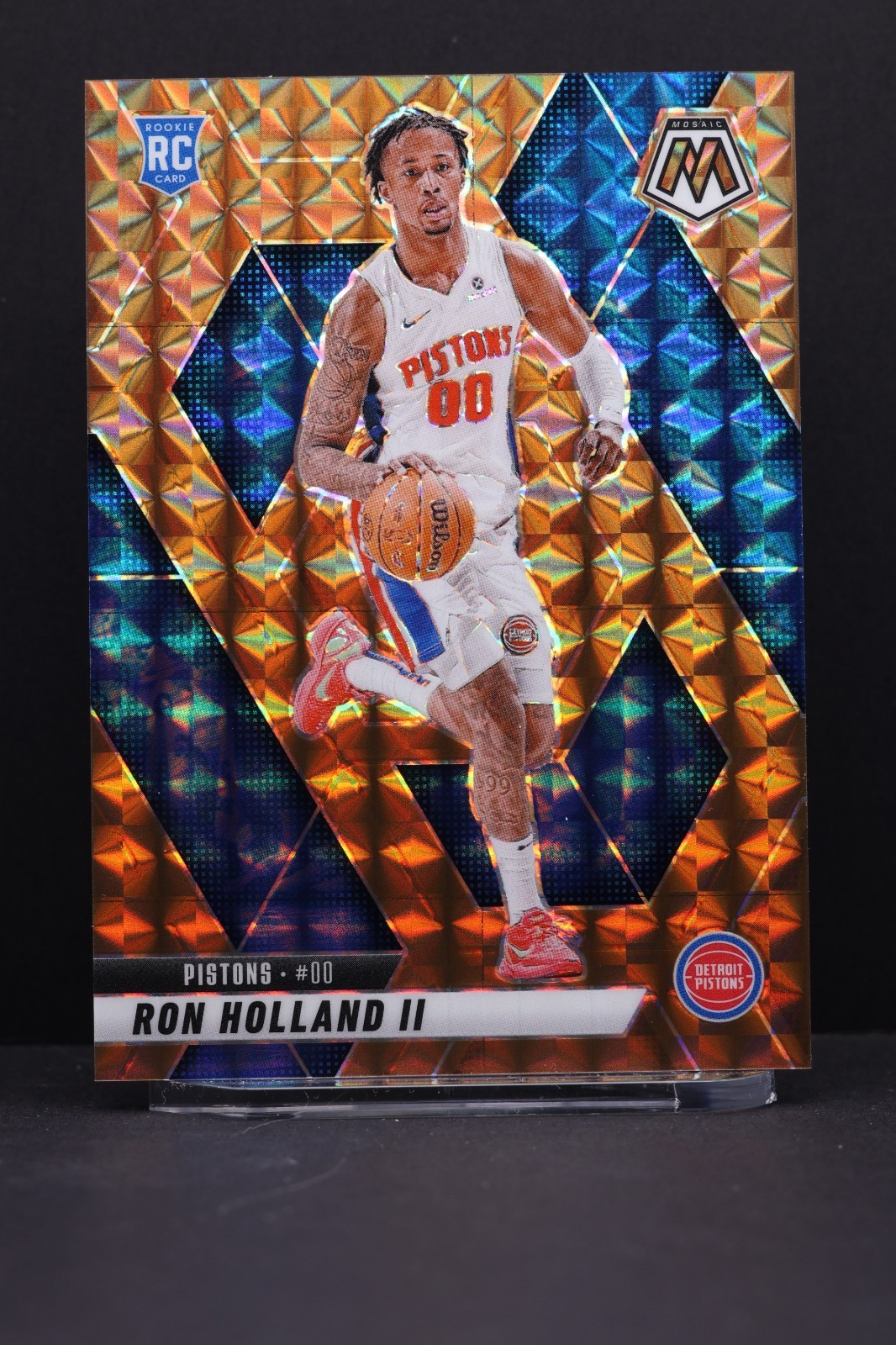 Ron Holland II 2024-25 Panini Mosaic #219 Bronze Mosaic Prizm /75 (RC)