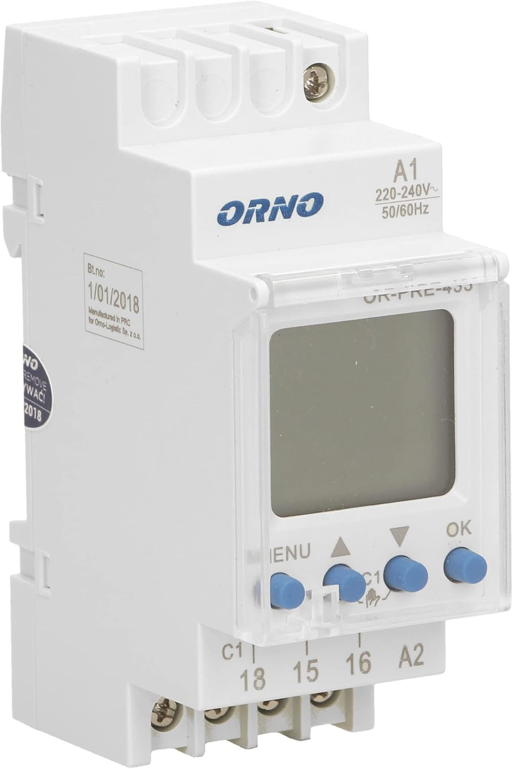PRE-433 Timer Digitale Guida Din 52 Programmi - Automazione Professionale - 3