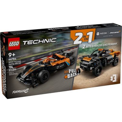 LEGO 66784 Technic NEOM McLaren Racing Gift Set, 704 Pieces, Two