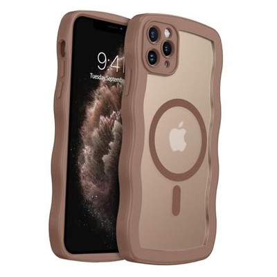  for iPhone 11 Pro Max Case [Compatible with MagSafe] Cute Desert Titanium