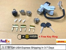 Set serratura OEM accensione porte guanti scatola 2 chiavi Suzuki Samurai 86 95 -37011M83100