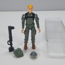 Vintage GI Joe 1982 Straight Arm Short Fuze Near Complete Broken Thumbs