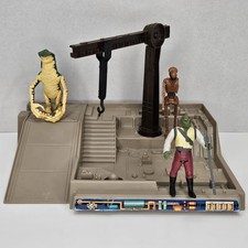 Kenner Star Wars ROTJ Jabba the Hutt Dungeon Action Playset Amanaman 1983 BROWN