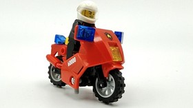 LEGO City: Fire Motorcycle (60000) Complete with Instructions No Box