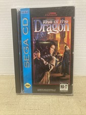 Rise of the Dragon (Sega CD, 1994) CIB - Game Instructions & Registration Card
