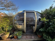 Ornate Garden pod room heated great space entertaining/office (inc. delivery.)