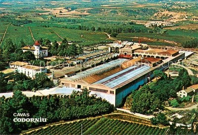 Sant Sadurni d Anoia Cavas Codorniu Kellerei Fliegeraufnahme