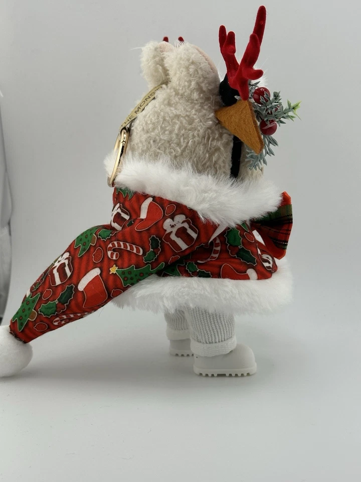 Labubu Clothes Christmas Hoodie Cape β€οΈ Red π€ Antlers (No Doll) - Image 2 of 4