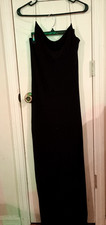 Ralph Lauren Ladies Small Black Sparkle Sleeveless Evening Gown.