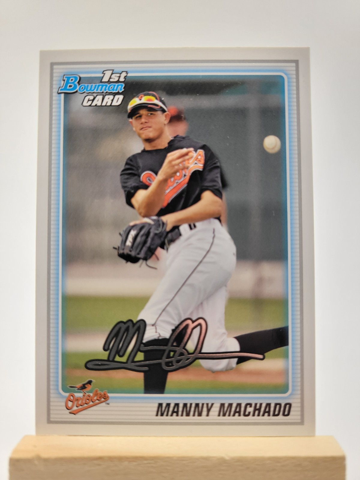 2010 Bowman 1st Bowman Draft Manny Machado Prospect Rookie Card Padres BDPP80