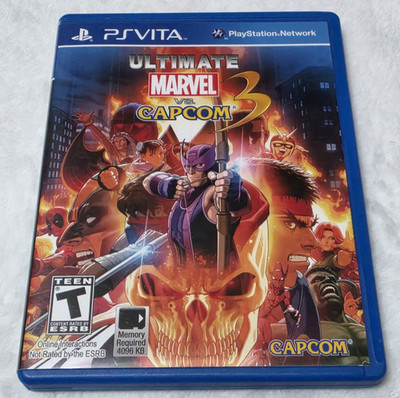 ULTIMATE MARVEL VS CAPCOM PS VITA NEAR MINT WITH...