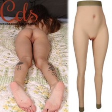 Silicone Fake Vagina Pants Hip Enhancer Transgender Panties For Crossdresser