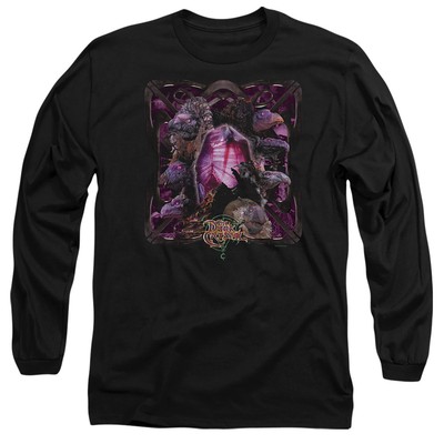 Dark Crystal Lust For Power Langarmshirt S-2XL, schwarz