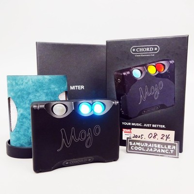 CHORD Electronics Portable Headphone Amplifier MOJO BLK Japan USED
