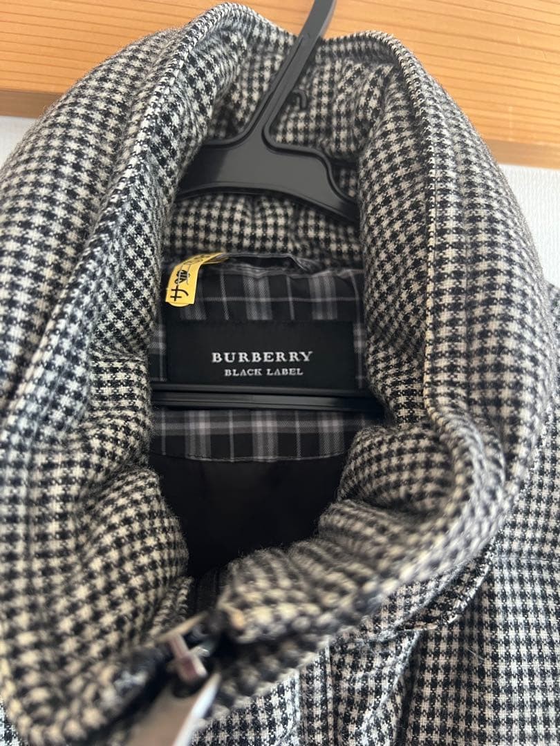 BURBERRY BLACK LABEL Checked Pattern Down Jacket … - image 2
