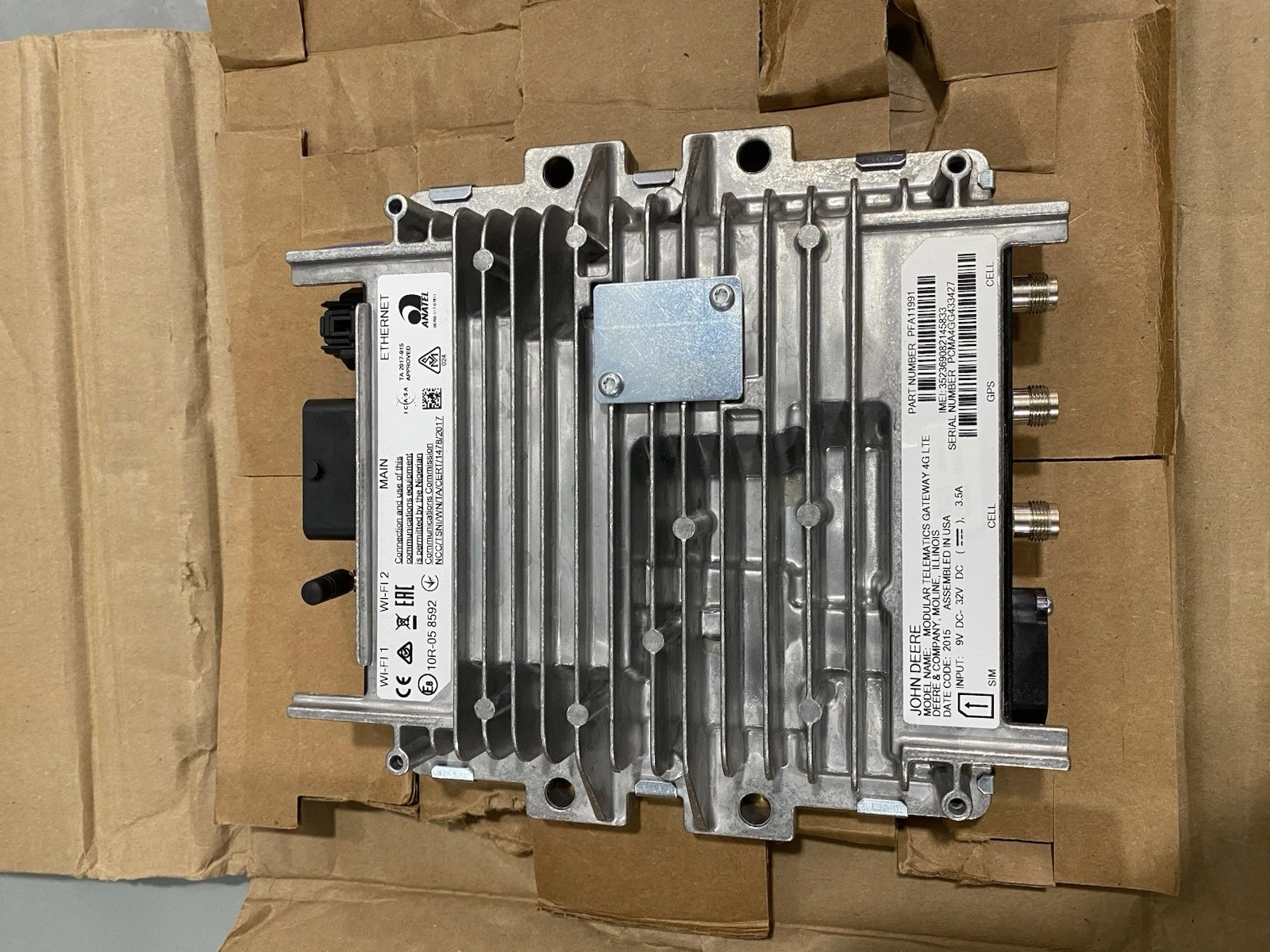 John Deere Modular Telematics Gateway 4G LTE PFA11991 BPF11944 - New Inc VAT 3