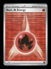 Basic Fire Energy Common Reverse Holo SVE: Scarlet & Violet Energies 018 NM
