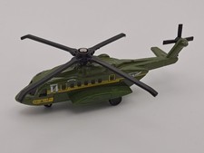 2010 Matchbox Sky Busters Sikorsky S-92 Helicopter SB-81 Green Loose