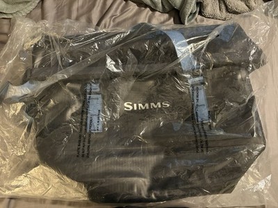 SIMMS Dry Creek Duffel S-60L Admiral Blue Waterproof Fishing Travel Bag NWT 60L
