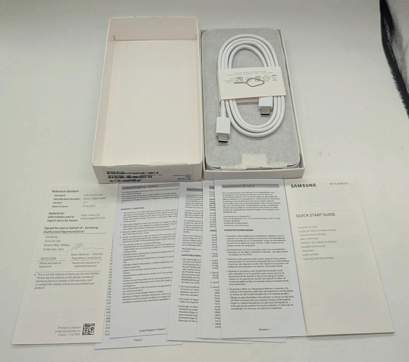 Samsung Galaxy A26 5G 256GB 8GB White Boxed (A) image 7
