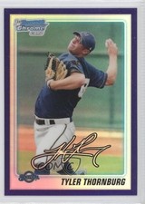2010 Bowman Draft Chrome Picks Retail Purple Refractor Tyler Thornburg 2d7