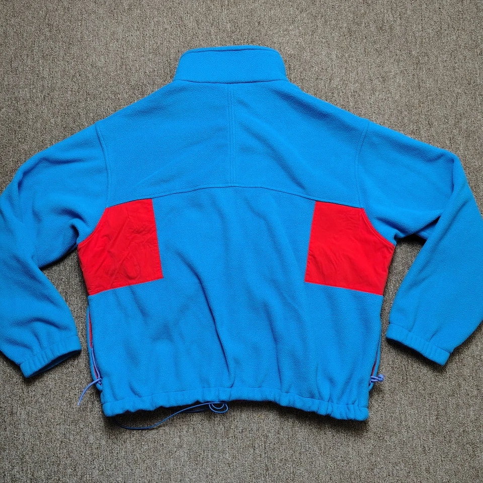 NIKE ACG Chaqueta Microfleece Hombres XL Azul Cremallera Completa Ligera Aire Libre Senderismo Foto 4 de 4