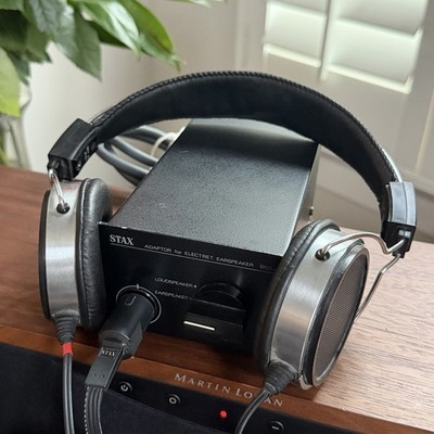 STAX SR-44 Electret Earspeaker System (SR-40 Earspeaker SRD-4 Amplifier Adaptor)