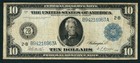 $10 1914 Federal Reserve Note ** DAILY CURRENCY AUCTIONS — photo 2