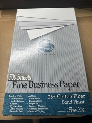 Southworth 403E Business Paper 8.5x14 20lb White 500 Sheets