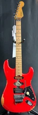 EVH Frankenstein Relic Series Frankie Electric Guitar Relic Red w/ Gig Bag