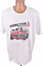 FORMULA 1 LEWIS HAMILTON MCLAREN BRITISH GP 2007 COTTON TEE SHIRT GILDAN SIZE XL