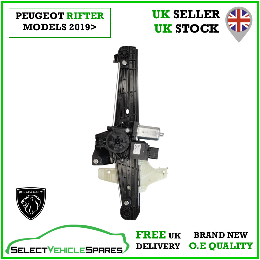 OE NEW TOYOTA PROACE CITY VERSO RIGHT SIDE SLIDING DOOR WINDOW REGULATOR 2024> - Image 10
