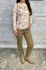 Democracy Ab Solution Slim Straight Pants Wheat