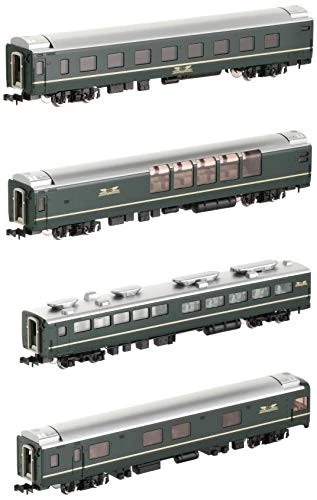 Tomix 98360 JR Series 24 Type 25 (Twilight Express) 4-Car Add-on Set A N Scale - Image 3 of 4