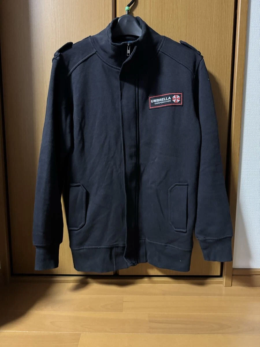 Biohazard Resident Evil Umbrella Black Zip Jacket Size M Unused image 2