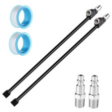 2 Pack Air Chucks For Tires Dual Head Air Chuck 14tire Air Chuck Set Heavy
