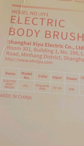 Electric Body Brush Back Scrubber for Shower, Waterproof Long Dual Handle Power - Picture 7 of 9